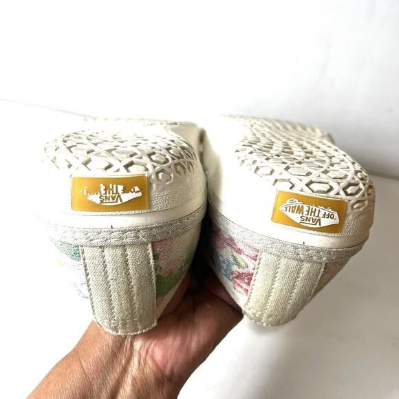 Vans EcoCush Off The Wall Sneakers Shoes Men's 11.5 Low Top Lace Up Summer Print - Picture 8 of 11